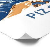 Piz Gloria Zwitserland Reisprint Poster (Hoek)