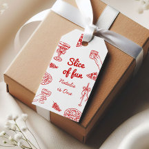 Pizza 1e hand geschreven getrokken plakje leuke ve