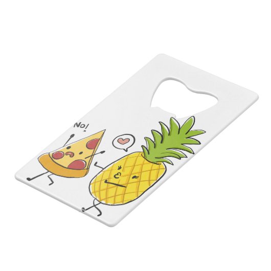 Pizza à l'ananas (Devant Angle)