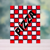 PIZZA ACRYL BORD (Neutraal)