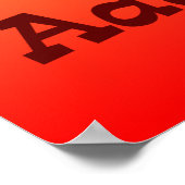 Pizza Addict Poster (Hoek)