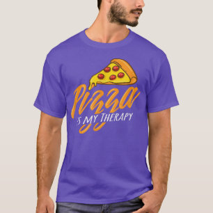 Pizza als therapie Ironic Pizza Making Chef 142929 T-shirt