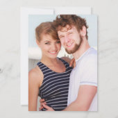 Pizza Amore Photo Wedding Save The Date (Achterkant)