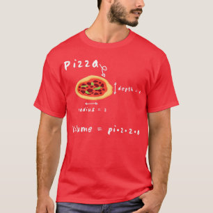 Pizza and Wiskunde - Meme Funny Wiskunde Teacher 1 T-shirt