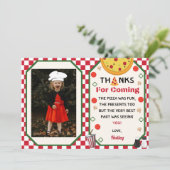 Pizza Anniversaire Merci photo (Debout devant)