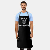 Pizza Apron personnalisé, tablier papa, four à piz (Porté)