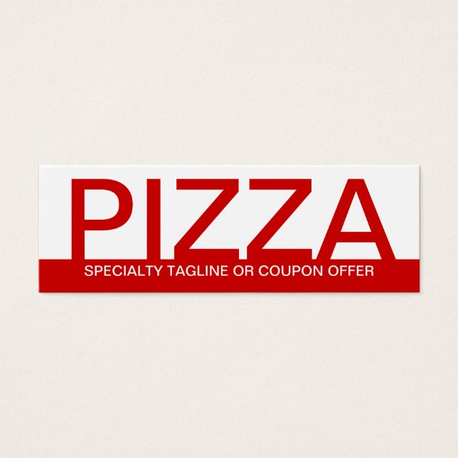 PIZZA audacieuse (Devant)