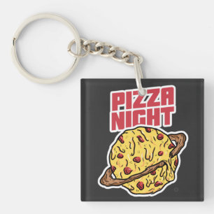 Pizza-avond Sleutelhanger