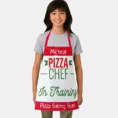 Pizza bakken team- kinder schort (Insitu)