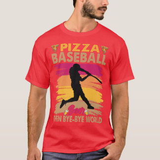 Pizza Baseball Beer en Byebye World 14422995 T-shirt