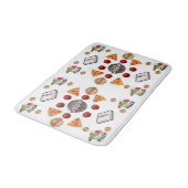 Pizza Bathroom Bathmat Badmat (Gekanteld)