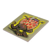 Pizza Beast Tegeltje (Zijkant)