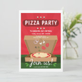 Pizza Bezorging Kaart (Staand voorkant)