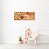 Pizza Bezorging Pizza Cafe Pizza Restaurant open B Spandoek (Insitu)