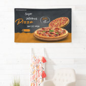 Pizza Bezorging Pizza Cafe Pizza Restaurant open Spandoek (Insitu)