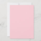 Pizza & Brew Couples Baby shower Invitation fille (Dos)