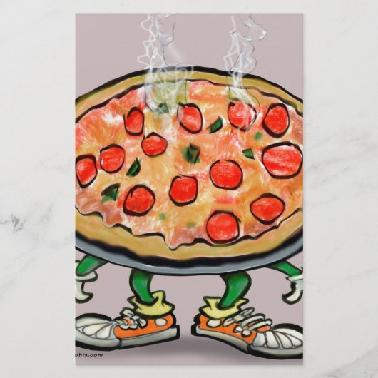 Pizza Briefpapier (Voorkant)