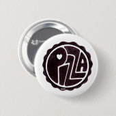 PIZZA-BUTTON VERLIEZEN RONDE BUTTON 5,7 CM (Voorkant /achterkant)