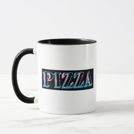 Pizza Café Mug (Gauche)