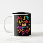 Pizza Café Mug (Gauche)