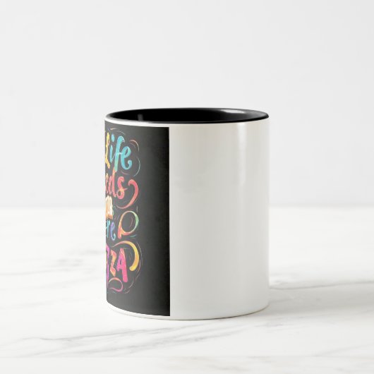 Pizza Café Mug (Centre)