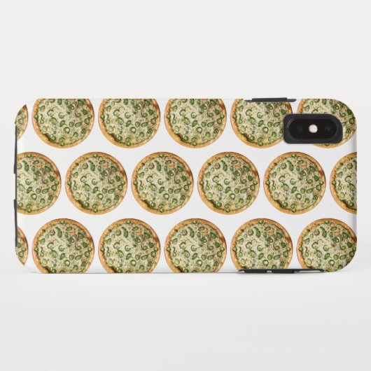 Pizza Case-Mate iPhone Case (Achterkant (horizontaal))