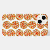 Pizza Case-Mate iPhone Case (Achterkant (horizontaal))