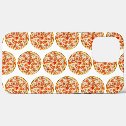 Pizza Case-Mate iPhone Case (Achterkant (horizontaal))