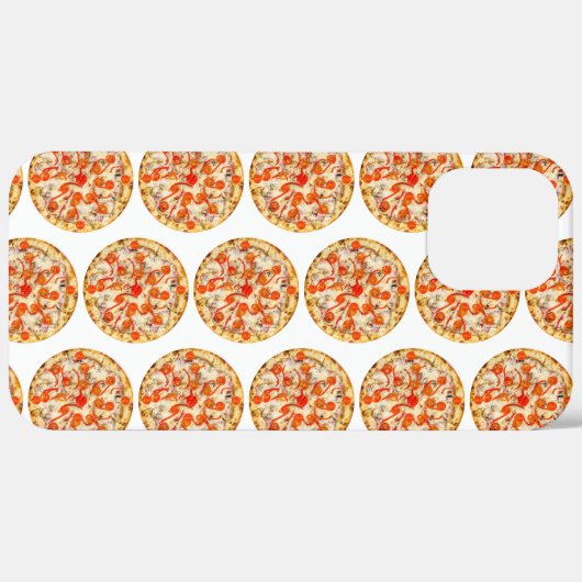 Pizza Case-Mate iPhone Case (Achterkant / Rechts)