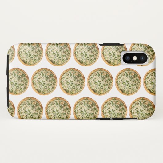 Pizza Case-Mate iPhone Case (Achterkant (horizontaal))