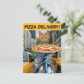 PIZZA CAT - PIZZA LEVERING! BRIEFKAARTEN (Staand voorkant)