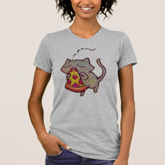 Pizza Cat. T-shirt (Voorkant)