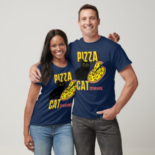 Pizza Chat, Faim, maman de chat, T-Shirt amoureux