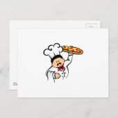 PIZZA CHEF BRIEFKAART (Voorkant / Achterkant)