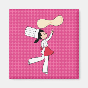 Pizza Chef Fridge Magnet Magneet