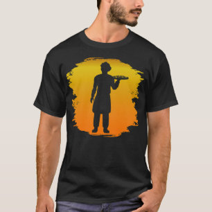 Pizza Chef Pizzeria Cook Summer grappig chef (vrou T-shirt