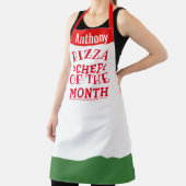 Pizza Chef van de maand - voeg naam toe Schort (Insitu)