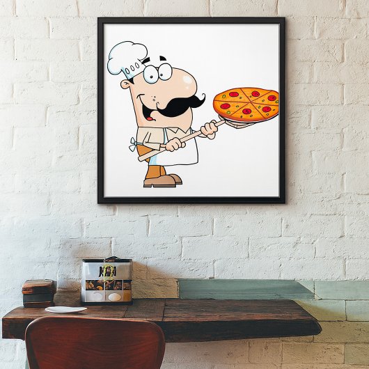 Pizza Cook Poster