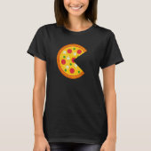 Pizza Costume Pizza Slice Couple Matching T-shirt (Voorkant)