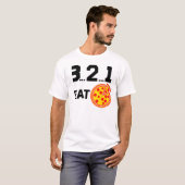 Pizza Countdown T-shirt (Voorkant volledig)
