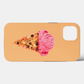 Pizza crème glacée Coque-Mate coque iphone (Verso (horizontal))