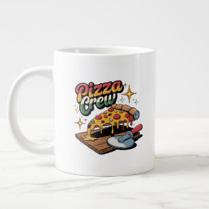 Pizza Crew Extra Grote Beker