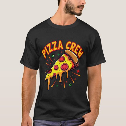 Pizza Crew T-shirt (Voorkant)