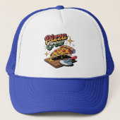 Pizza Crew Trucker Pet (Voorkant)