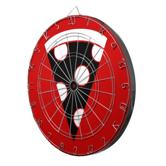 pizza dartbord (Voorkant Rechts)