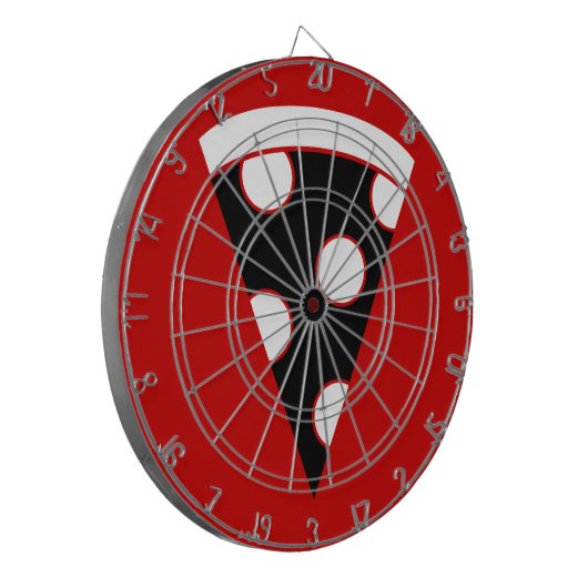 pizza dartbord (Voorkant Links)