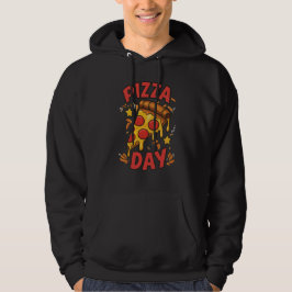 Pizza Day – Leuke Pepperoni Pizza Slice Design Hoodie