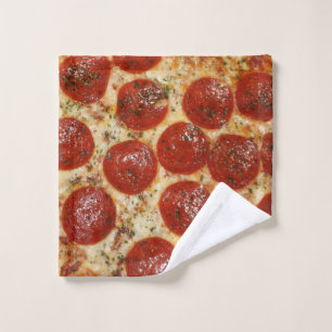 Pizza de pepperoni grasse drôle