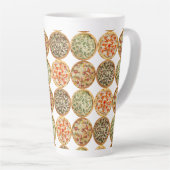 Pizza délice Latte Mug (Angle droit)