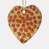 Pizza... Delicious Pepperoni Pizza Keramisch Ornament (Links)